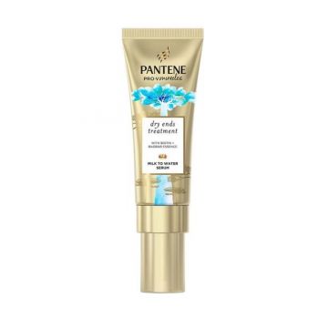 Ser Tratament pentru Varfuri Despicate - Pantene Pro-V Miracles Hydra Dry Ends with Biotin + Baobab Essence, 70 ml ieftin