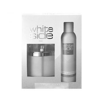 Set White Side Men, Louis Varel, Apa de Parfum, Barbati - 100ml + Deo - 100ml de firma original