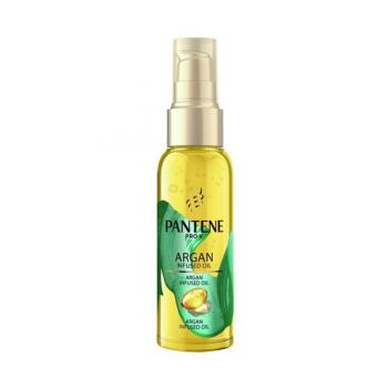 Ulei de Par Infuzat cu Argan pentru Uscat si Deteriorat - Pantene Pro-V Argan Infused Oil, 100 ml la reducere