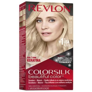 Vopsea de Par Revlon - Colorsilk, nuanta 04 Ultra Light Natural Blonde, 1 buc