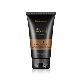 Crema de maini Les Secrets 383 Cuir, Unisex, Equivalenza, 75 ml de firma originala