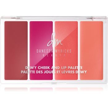 Danessa Myricks Beauty Dewy Cheek & Lip Palette paleta pentru fata multifunctionala faciale