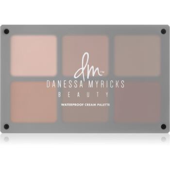 Danessa Myricks Beauty Waterproof Cream Palette paleta pentru fata multifunctionala rezistent la apa ieftina