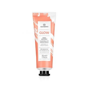 Masca de fata cu argila Glow Coral, Equivalenza, 50 ml