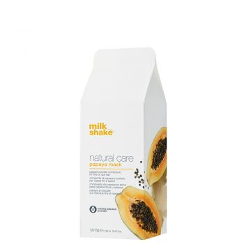 Masca pentru par Milk Shake Natural Care Papaya, 12x15gr de firma originala