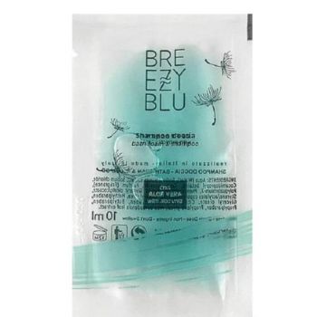 Set Sampon & Gel Dus Breezy Blu cu Aloe Vera 100 buc x 10 ml
