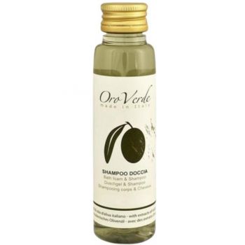 Set Sampon & Gel Dus OroVerde cu Ulei de Masline 50 buc x 35 ml