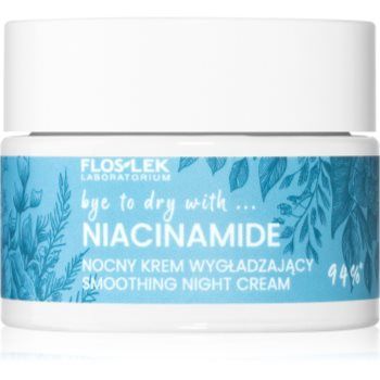 FlosLek Laboratorium Bye to dry with... Niacinamide crema de noapte nutritiva