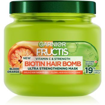 Garnier Fructis Vitamin & Strength mască profund fortifiantă pentru păr