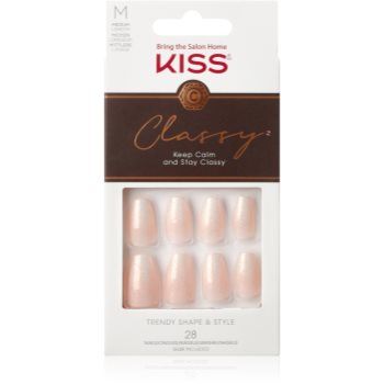KISS Classy Nails Cozy Meets Cute unghii artificiale mediu