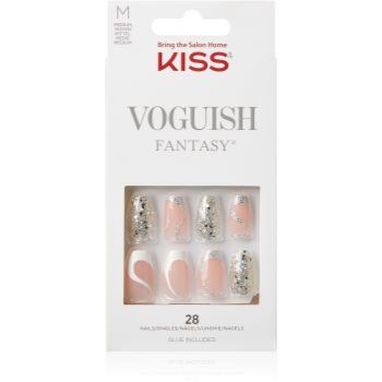 KISS Voguish Fantasy Fashspiration unghii artificiale mediu ieftina