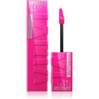 MAYBELLINE NEW YORK SuperStay Vinyl Ink Ruj de buze lichid, de lunga durata