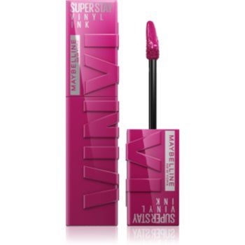 MAYBELLINE NEW YORK SuperStay Vinyl Ink Ruj de buze lichid, de lunga durata
