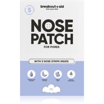 My White Secret Breakout + Aid Nose Patch plasture de curatare pentru pori dilatati ieftina