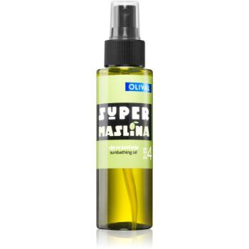 Olival SUPER Olive ulei de bronzat pentru piele uscata SPF 4 ieftin