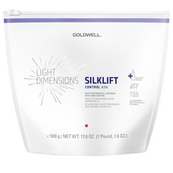 Pudra decoloranta Goldwell Silk Lift Light Dimensions Control Ash, 500gr de firma originala