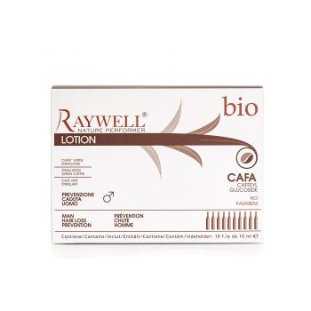 Set tratament pentru par Raywell Bio Nature Man Hair Loss Prevention, Toate tipurile de par, 10x10ml ieftin