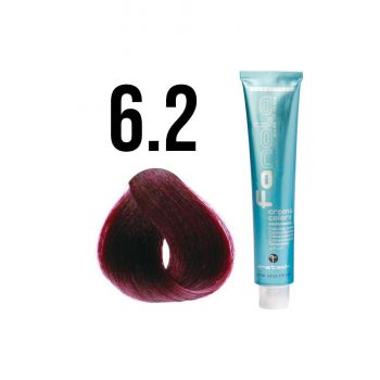 Vopsea permanenta Fanola Crema Colore 6.2 Dark Blonde Violet, 100ml ieftina
