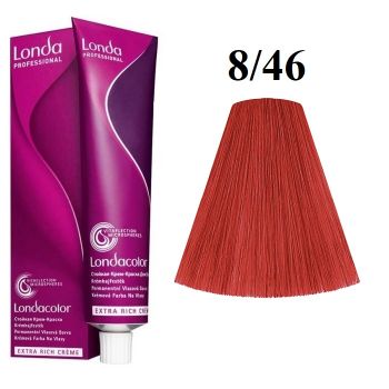 Vopsea permanenta Londa Professional 8/46, 60ml de firma originala