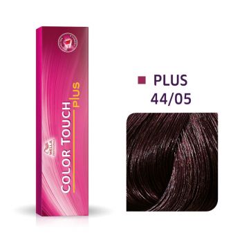 Wella Professionals, Color Touch Plus, Ammonia-Free, Semi-Permanent Hair Dye, 44/05 Medium Chestnut Mahogany Intense, 60 ml