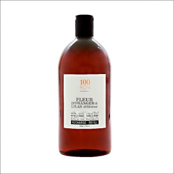 100 Bon Fleur D`Oranger Et Lilas Delicieux Liquid Soap 1000 Ml