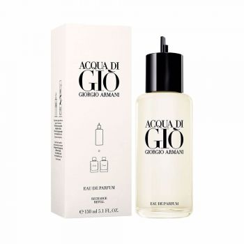 Aqua di Gio, Barbati, Eau de parfum, Refill, 150 ml