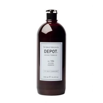 Depot, 100 Hair Cleansing No. 104, Botanical Complex, Hair Shampoo, For Neutralisation Of Yellow Tones, 1000 ml