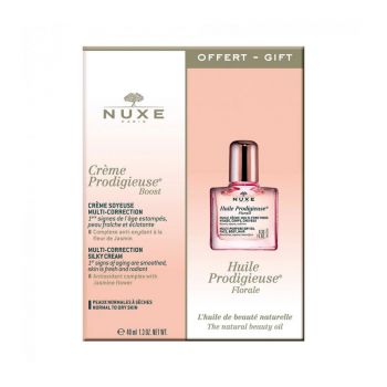 Huile Prodigieuse Florale Set Gosh: Prodigueuse Boost, Smoothing, Cream, For Face, 40 ml + Prodigueuse Florale, Anti-Ageing, Serum, For Face, 10 ml ieftin