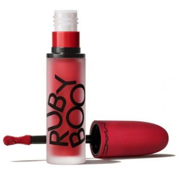 Mac Powder Kiss Liquid Lipcolor Ruby Boo Red 5 Ml