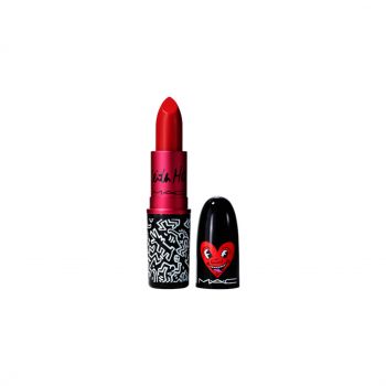Mac Viva Glam X Keith Haring Long Lasting Lipstick Red Haring 3 Gr de firma original