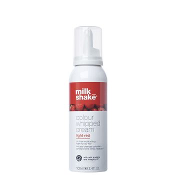 Spuma nuantatoare Milk Shake Colour Whipped Cream Light Red, 100ml ieftin