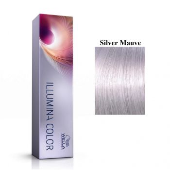 Vopsea permanenta Wella Professionals Illumina Color Silver Mauve, Blond Mov Argintiu, 60ml