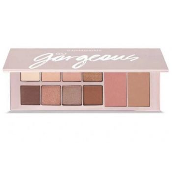 Bare Minerals Go Gorgeous Check And Eye Palette: Eyeshadow*8 13 Gr + Blush*2 4.1 Gr
