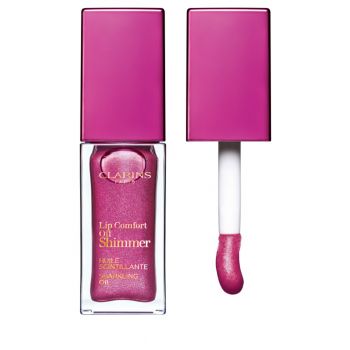 Clarins Lip Comfort Oil Shimmer Sparkling Oil Colour & Shine 03 Funky Raspberry 7Ml de firma original