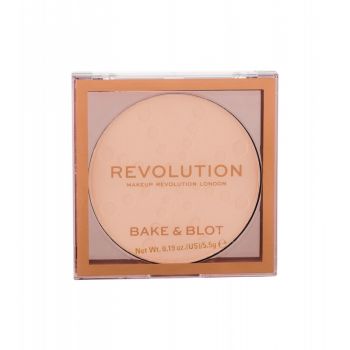 Makeup Revolution - Bake And Blot, Femei, Pudra pulbere, 5.5 g de firma originala