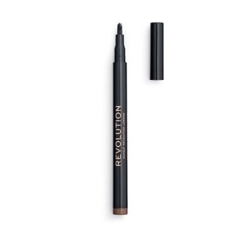 Makeup Revolution - Micro Brow, Femei, Creion pentru sprancene, Medium, 1 ml de firma original