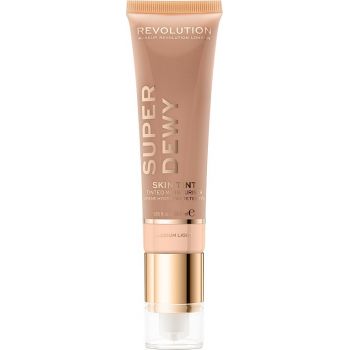 Makeup Revolution - Superdewy, Femei, Crema colorata, Medium Light, 55 ml