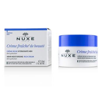 Nuxe Crème Fraiche Moisturising Rich Cream 48H 50 Ml de firma original