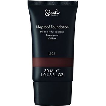 Sleek Makeup Lifeproof Foundation Medium To Full Coverage Sweat Proof Oil Free Lp22 30 Ml