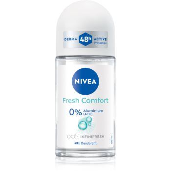 Nivea Fresh Comfort deodorant roll-on fără săruri de aluminiu 48 de ore