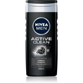 Nivea Men Active Clean gel de duș pentru barbati