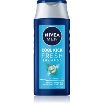Nivea Men Cool șampon pentru par normal spre gras Nivea Men Cool șampon pentru par normal spre gras