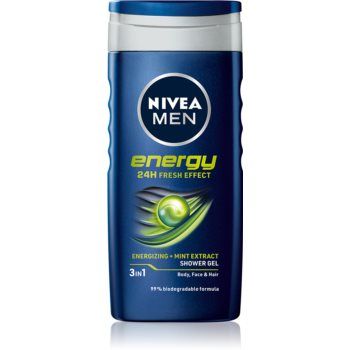 Nivea Men Energy gel de duș pentru barbati
