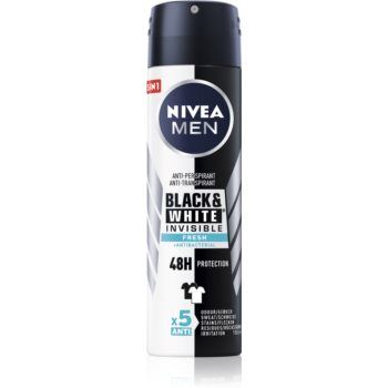 Nivea Men Invisible Black & White spray anti-perspirant