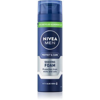 Nivea Men Protect & Care spumă pentru bărbierit pentru barbati
