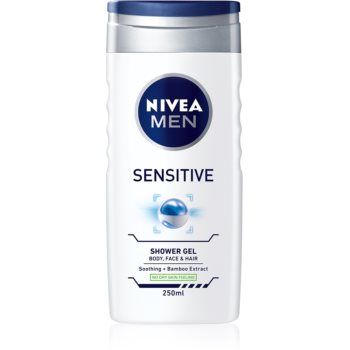 NIVEA MEN Sensitive gel de duș pentru barbati
