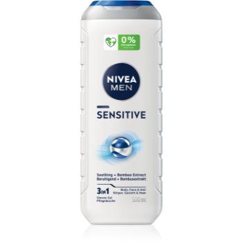 NIVEA MEN Sensitive gel de duș pentru barbati