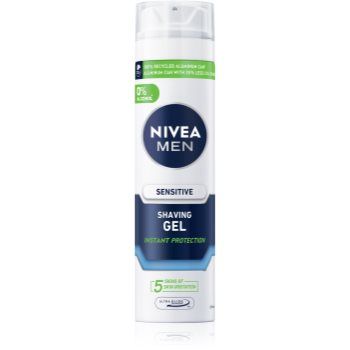 NIVEA MEN Sensitive gel pentru bărbierit