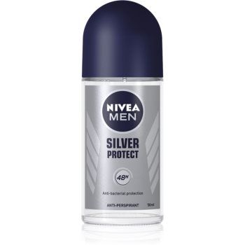 Nivea Men Silver Protect deodorant roll-on antiperspirant pentru barbati de firma original
