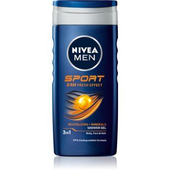 Nivea Men Sport gel de duș cu minerale
